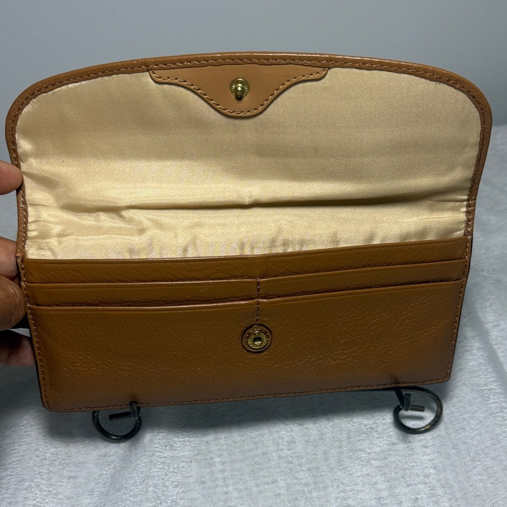 Coach Tan Leather Clutch - Picture 4 of 5